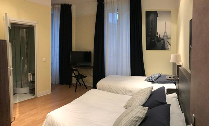 photo de la chambre du logement La Carpe d’Or à Fontainebleau
