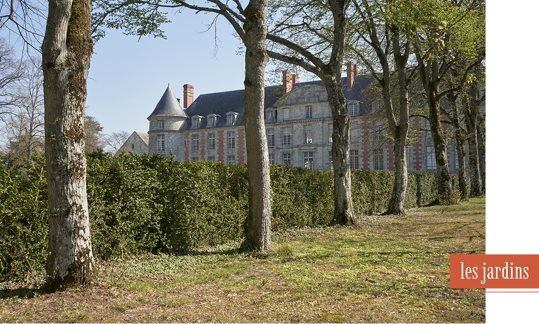 photo des jardins du château de fleury