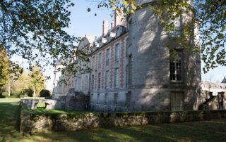 Château de fleury vu de côté