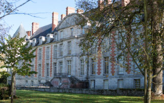 façade du château de fleury