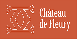 logo Château de Fleury orange